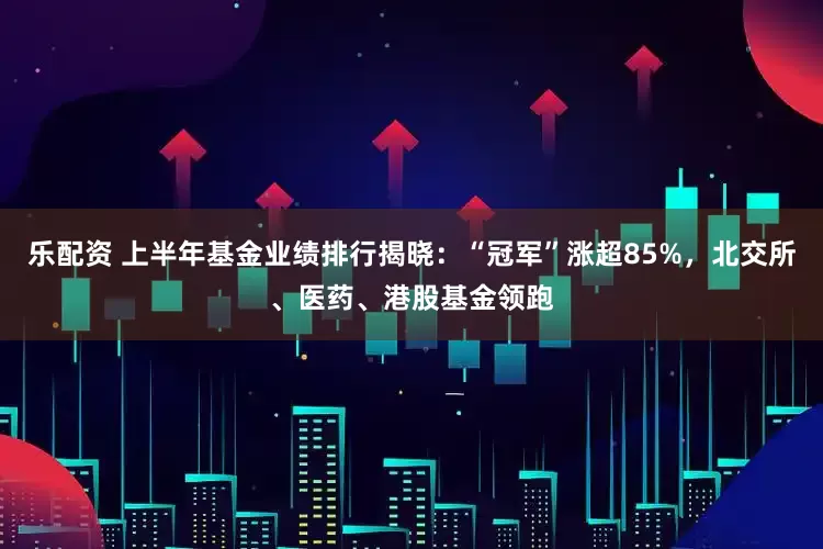 乐配资 上半年基金业绩排行揭晓：“冠军”涨超85%，北交所、医药、港股基金领跑