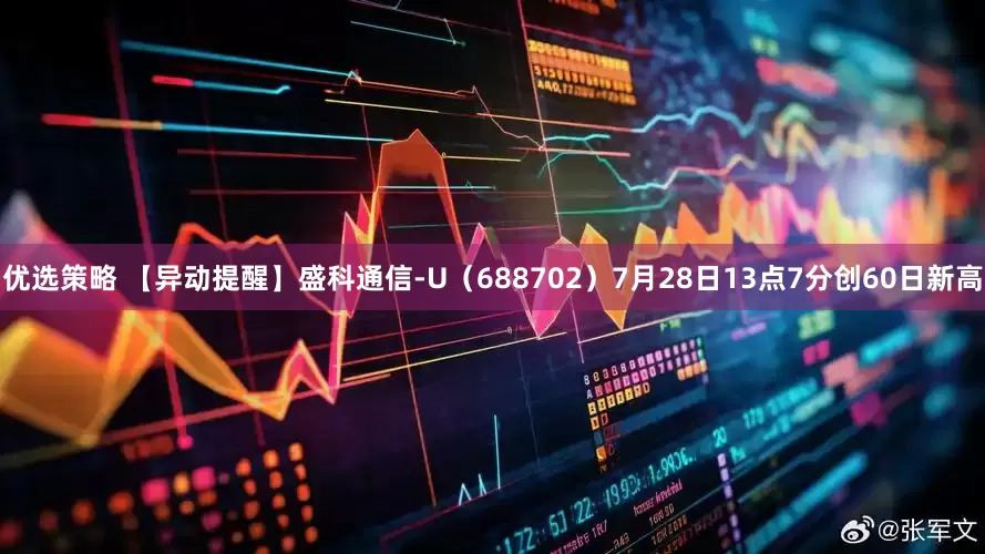 优选策略 【异动提醒】盛科通信-U（688702）7月28日13点7分创60日新高