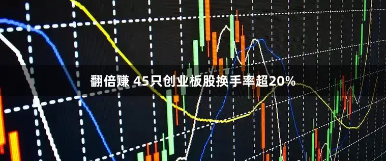 翻倍赚 45只创业板股换手率超20%