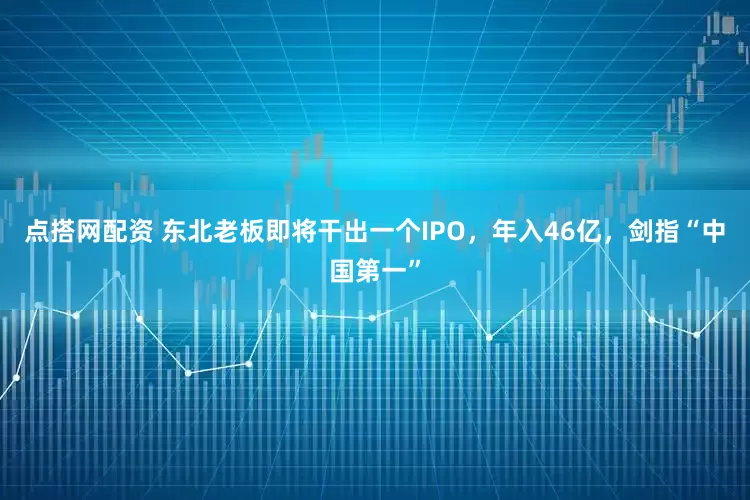 点搭网配资 东北老板即将干出一个IPO，年入46亿，剑指“中国第一”